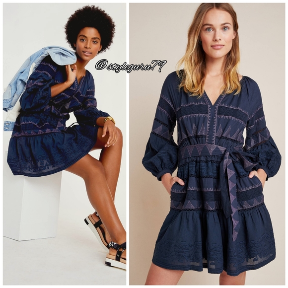 Anthropologie Dresses & Skirts - NWT, Anthropologie, Skye Embroidered Mini Dress